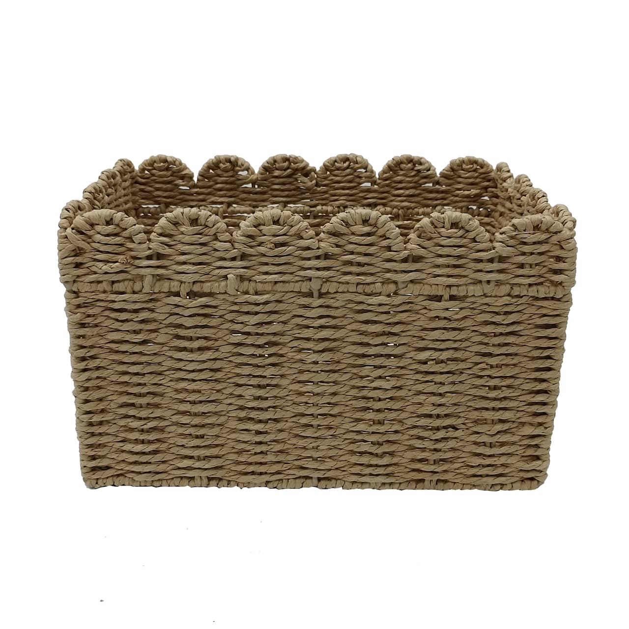 11.75" x 8" Woven Paper Rope Basket by Celebrate It™